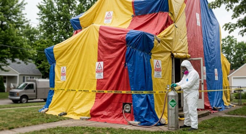 Spider Fumigation Service in Toledo, OH