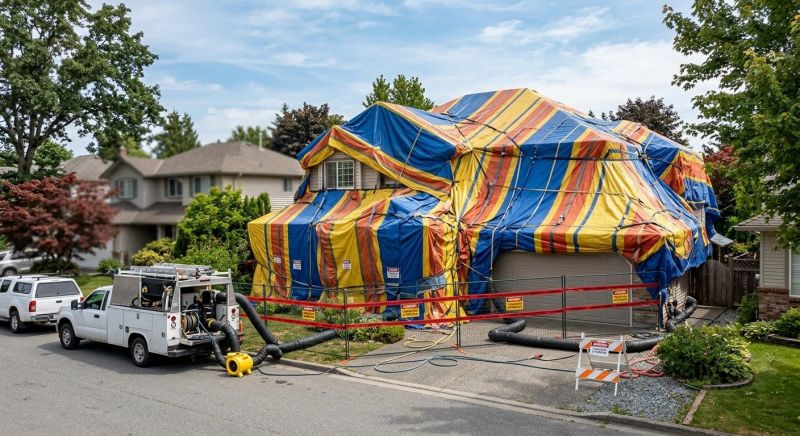 Termite Tenting in Coeur D Alene, ID